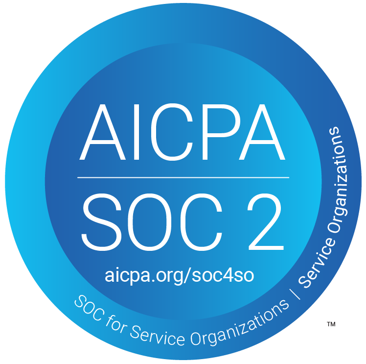 AICPA SOC 2 for Service Organizations seal